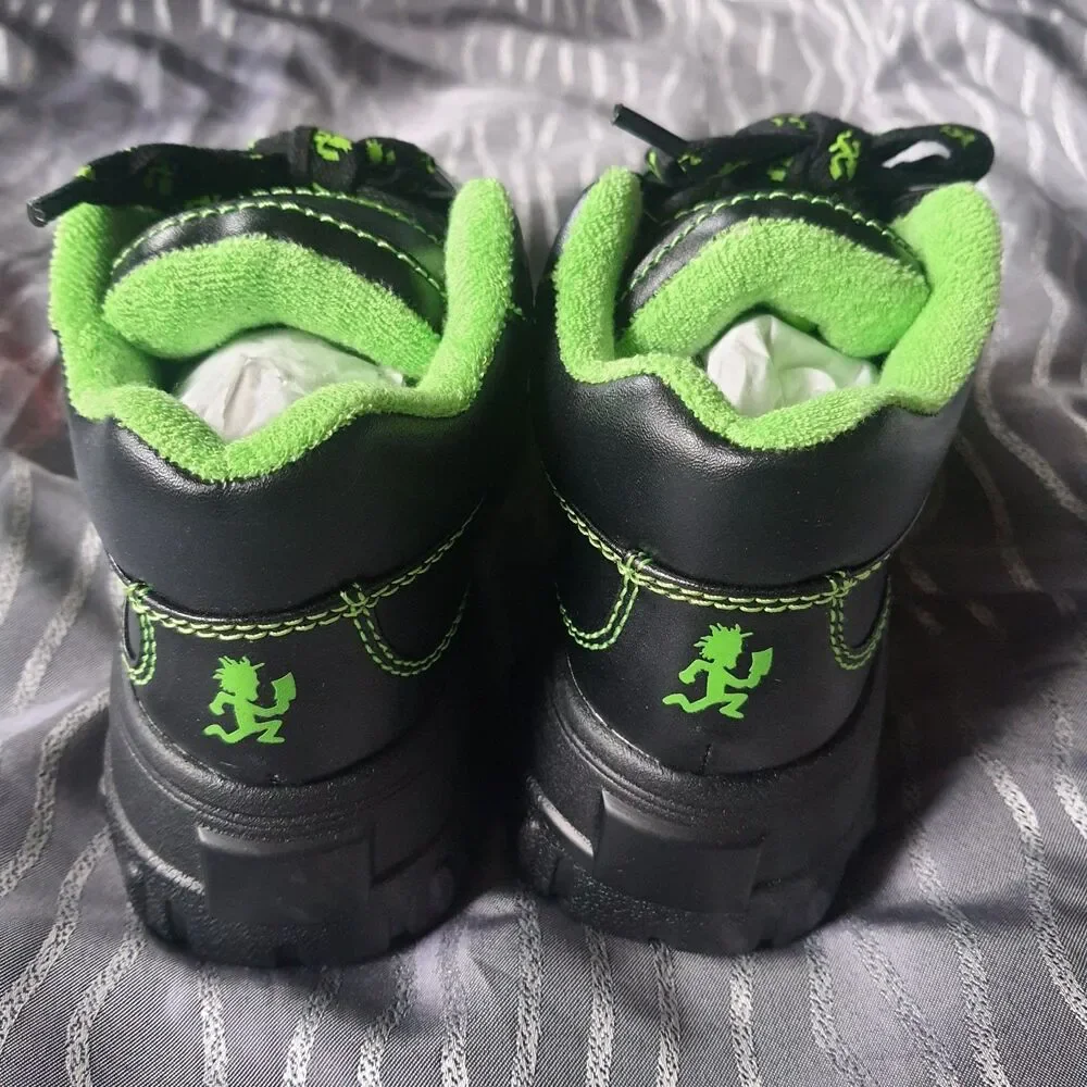 ICP X Dolls Kill Hatchetman Sneakers Sz 6 Insane Clown Posse Platform Rave Shoes